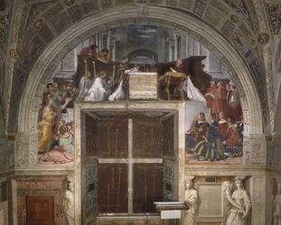 The Mass at Bolsena, Stanza di Eliodoro, 1512-14